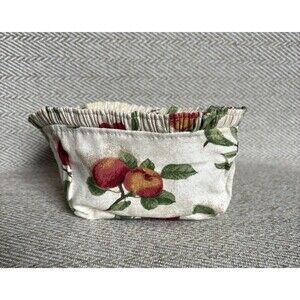 Longaberger Small Corner Basket Liner - Fruit Medley Fabric